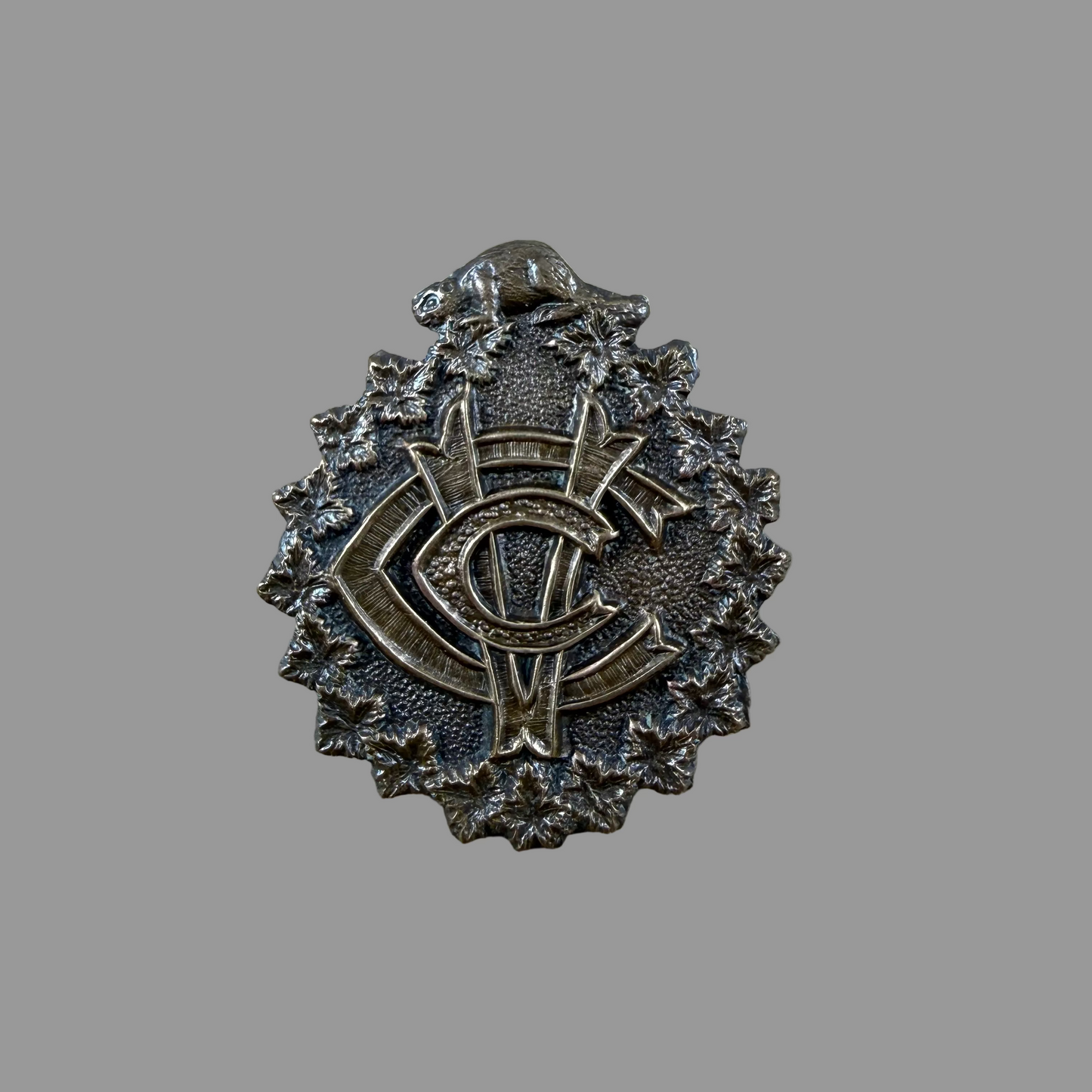 Canadian – WWI – Canadian Army Veterinary Corps – Collar Badge