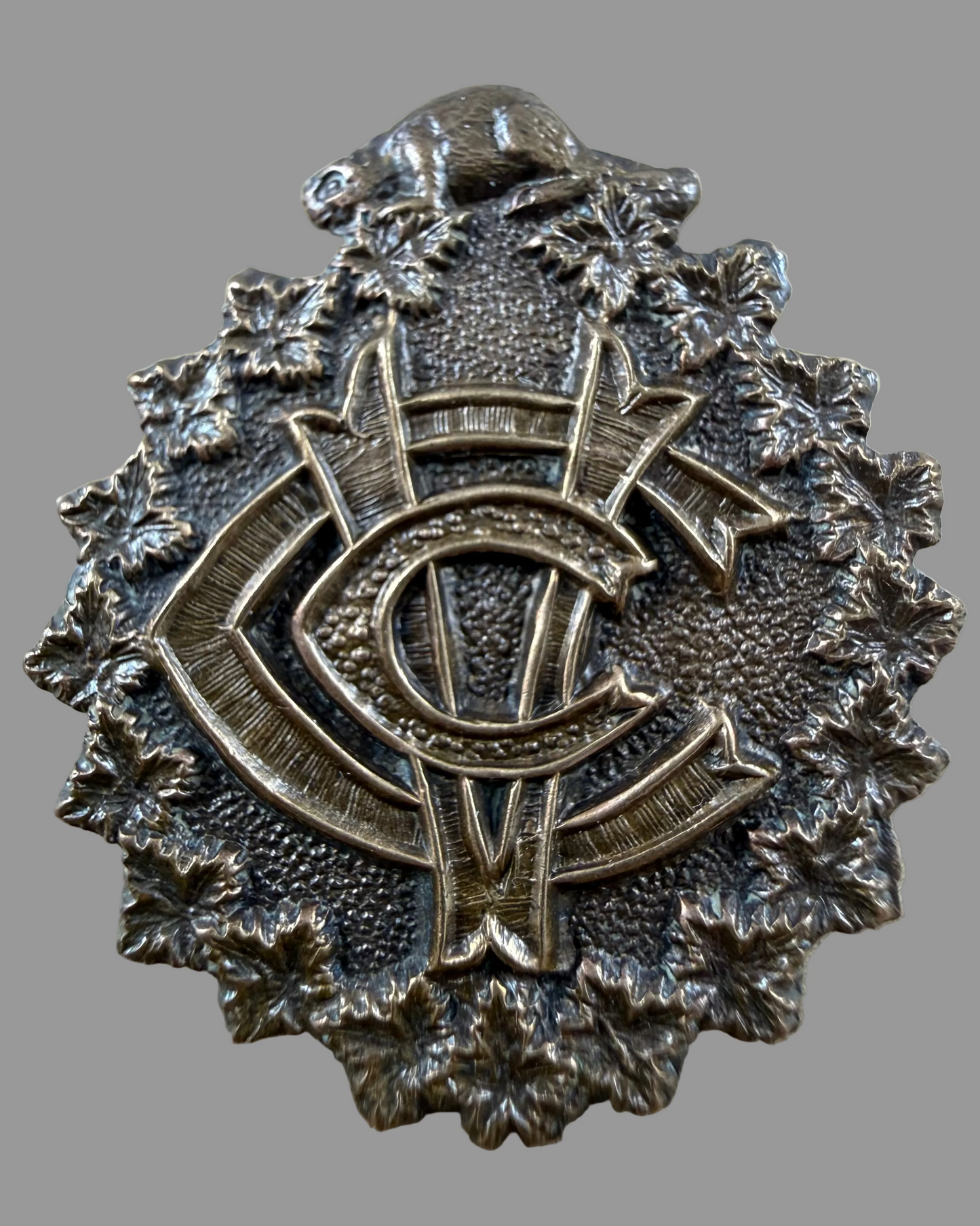 Canadian – WWI – Canadian Army Veterinary Corps – Collar Badge