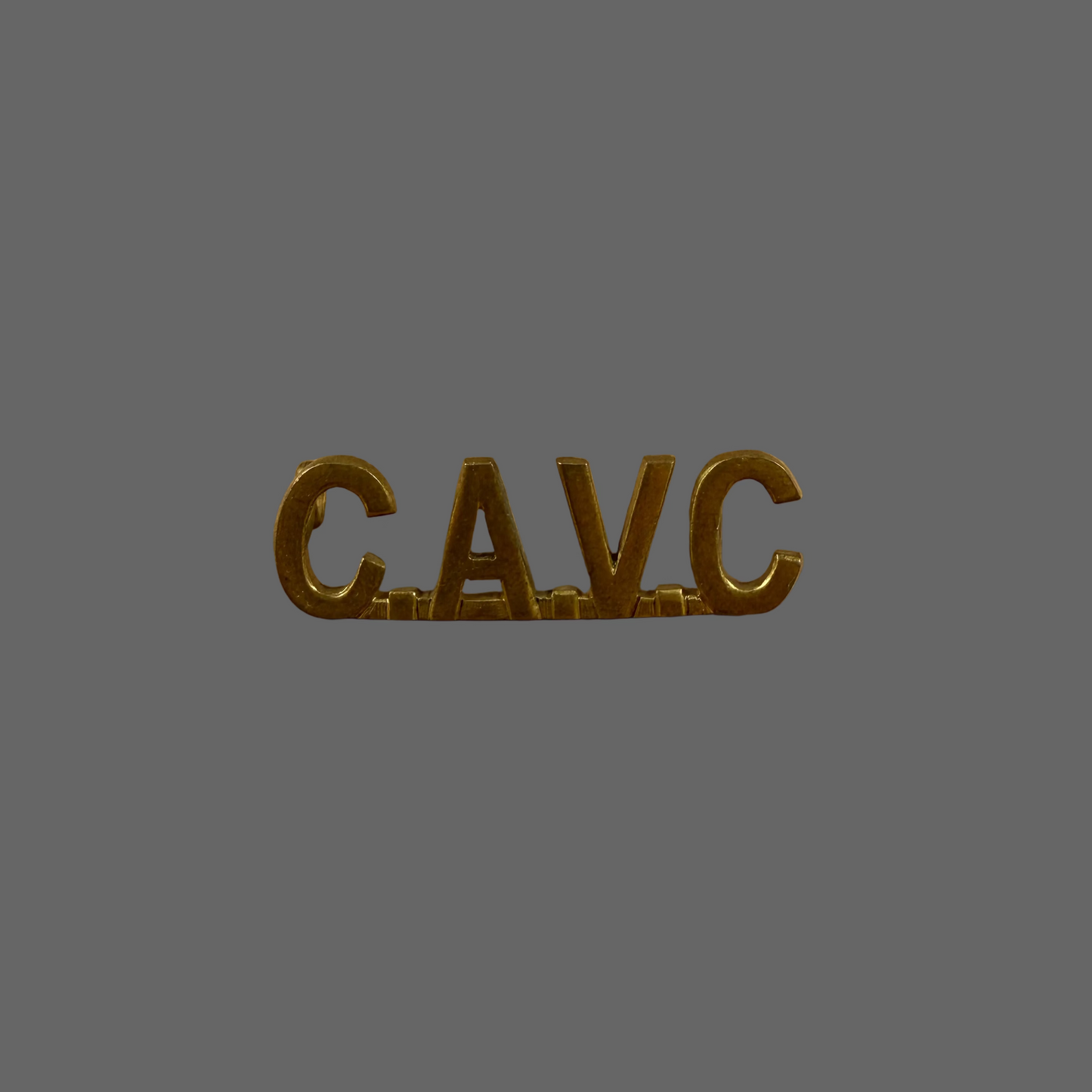 Canadian – WWI – Canadian Army Veterinary Corps – Shoulder Title