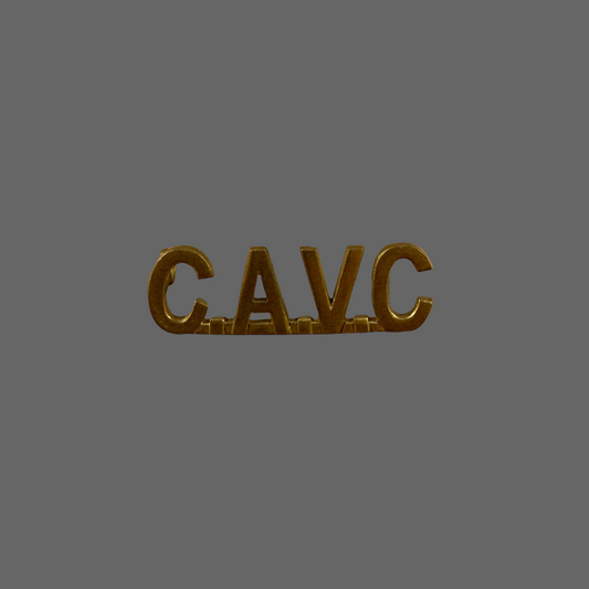Canadian – WWI – Canadian Army Veterinary Corps – Shoulder Title