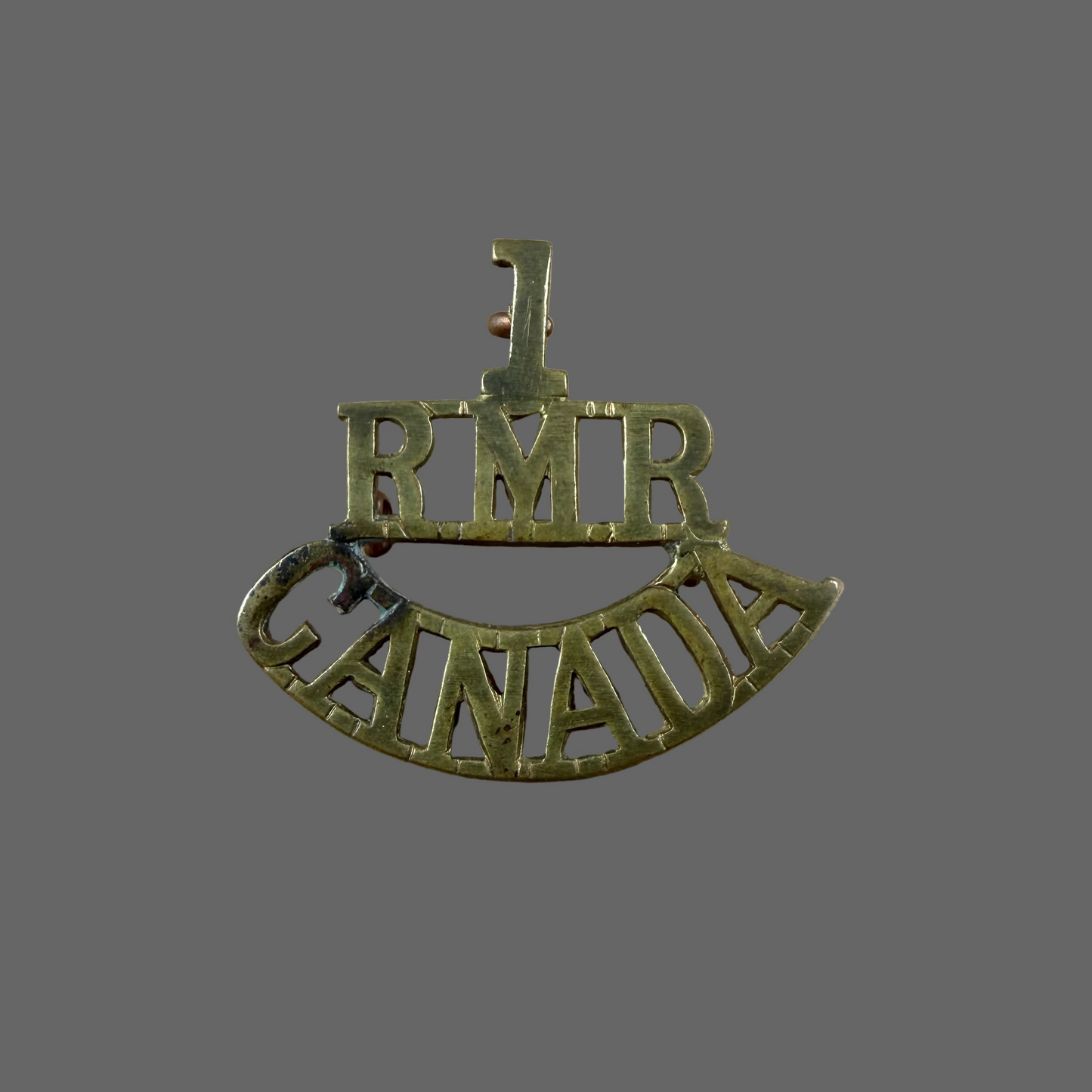 Canadian – WWI-Post War – 14th Battalion (1st Royal Montreal Regiment) – Shoulder Title