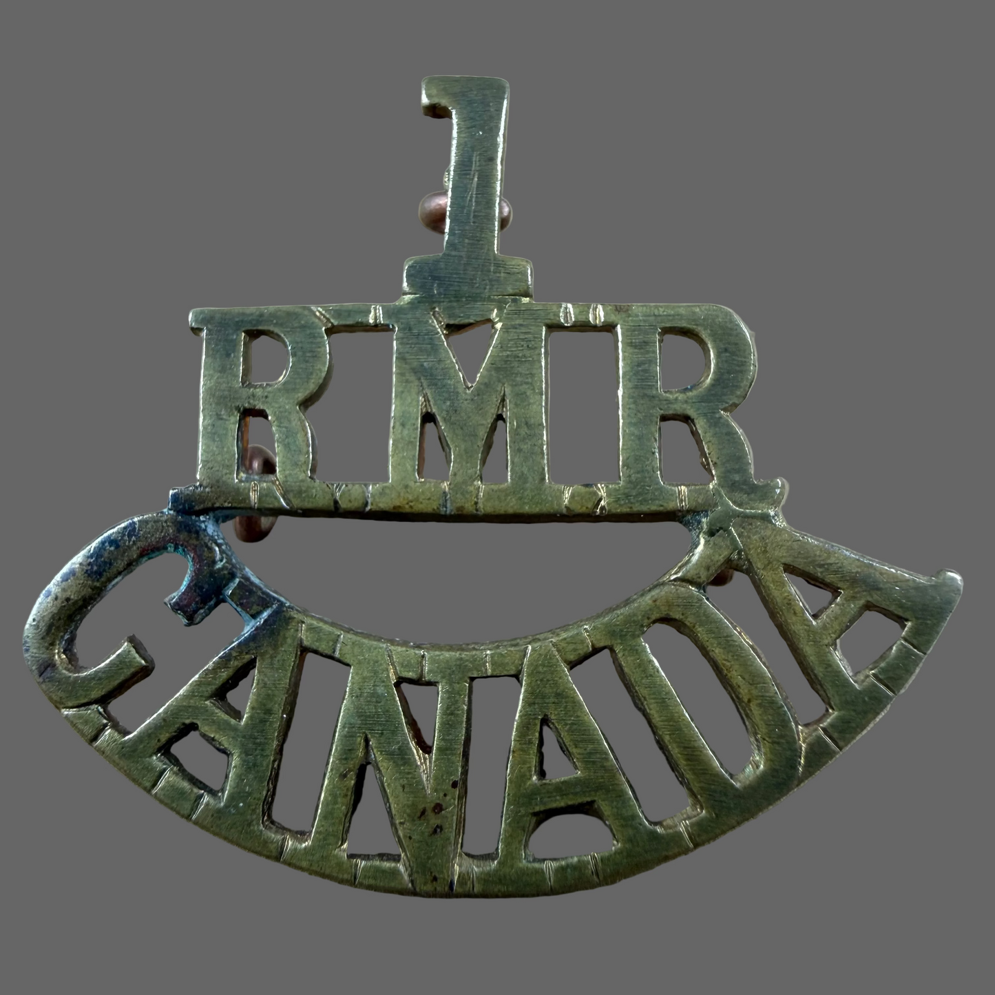 Canadian – WWI-Post War – 14th Battalion (1st Royal Montreal Regiment) – Shoulder Title