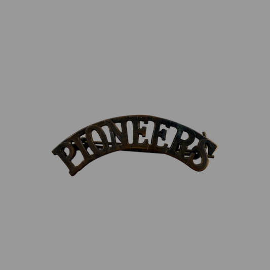 Canadian – WWI – Pioneer Battalion – Shoulder Title