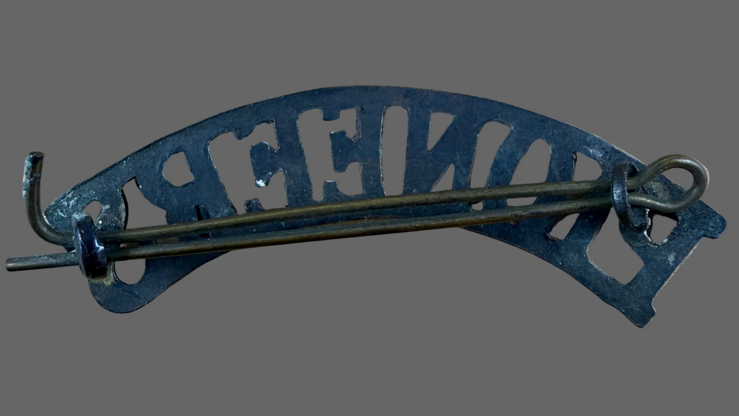 Canadian – WWI – Pioneer Battalion – Shoulder Title
