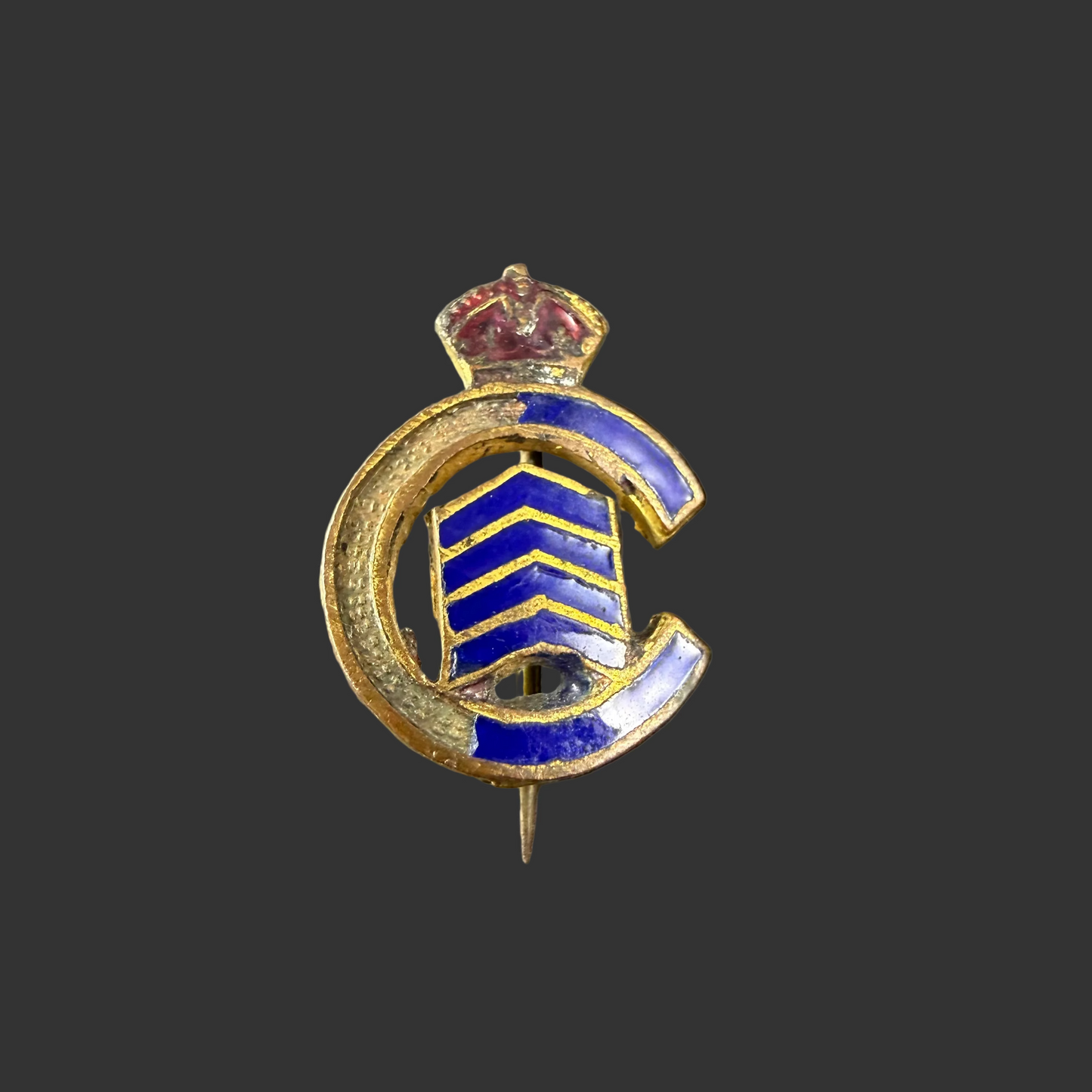 Canadian – WWI – Canadian Veteran Pin – CEF Overseas Service