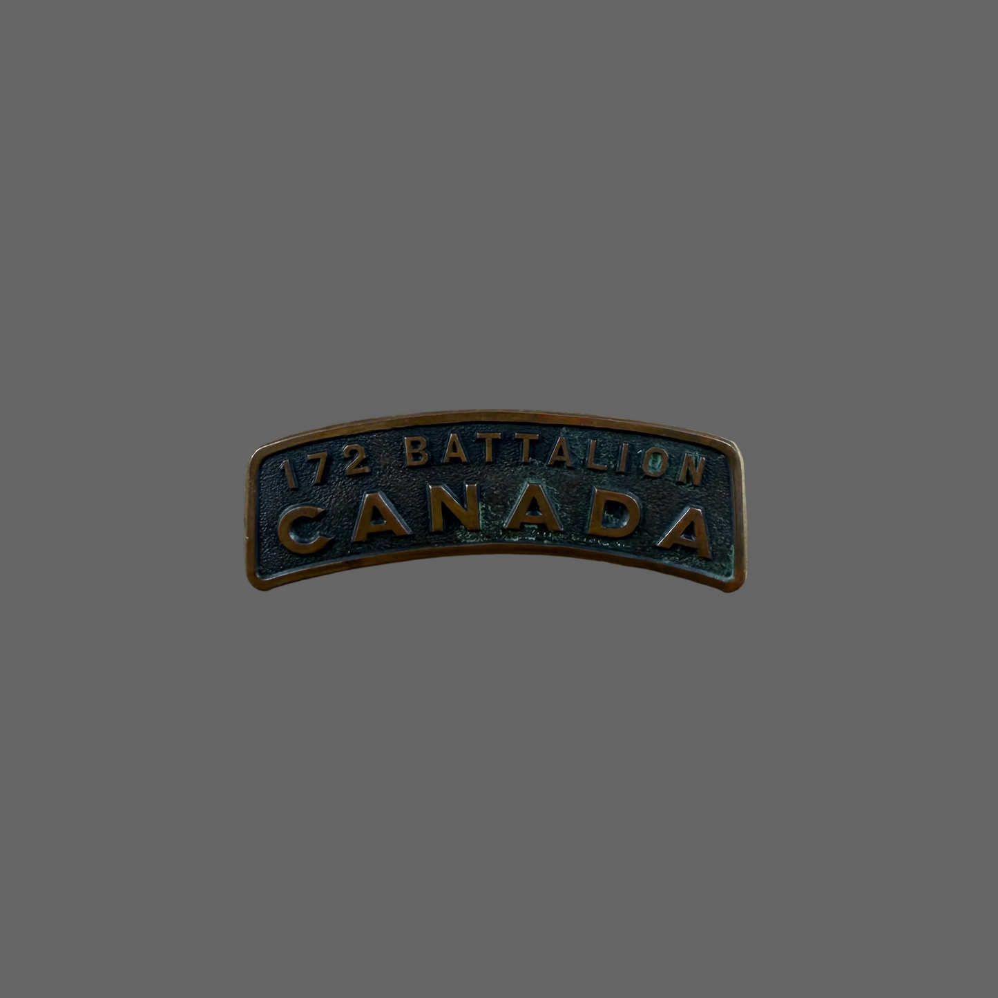 Canadian – WWI – 172nd Battalion (Rocky Mountain Rangers) – Shoulder Title