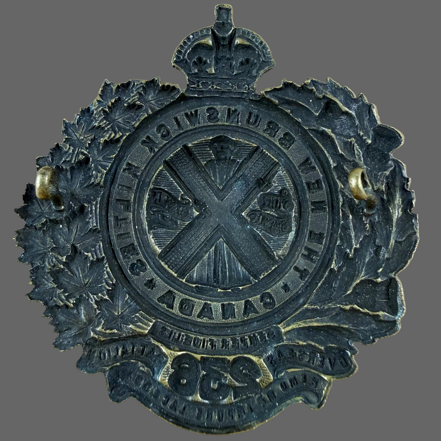Canadian – WWI – 236th Battalion (New Brunswick Kilties) Canadian Infantry – Glengarry Badge