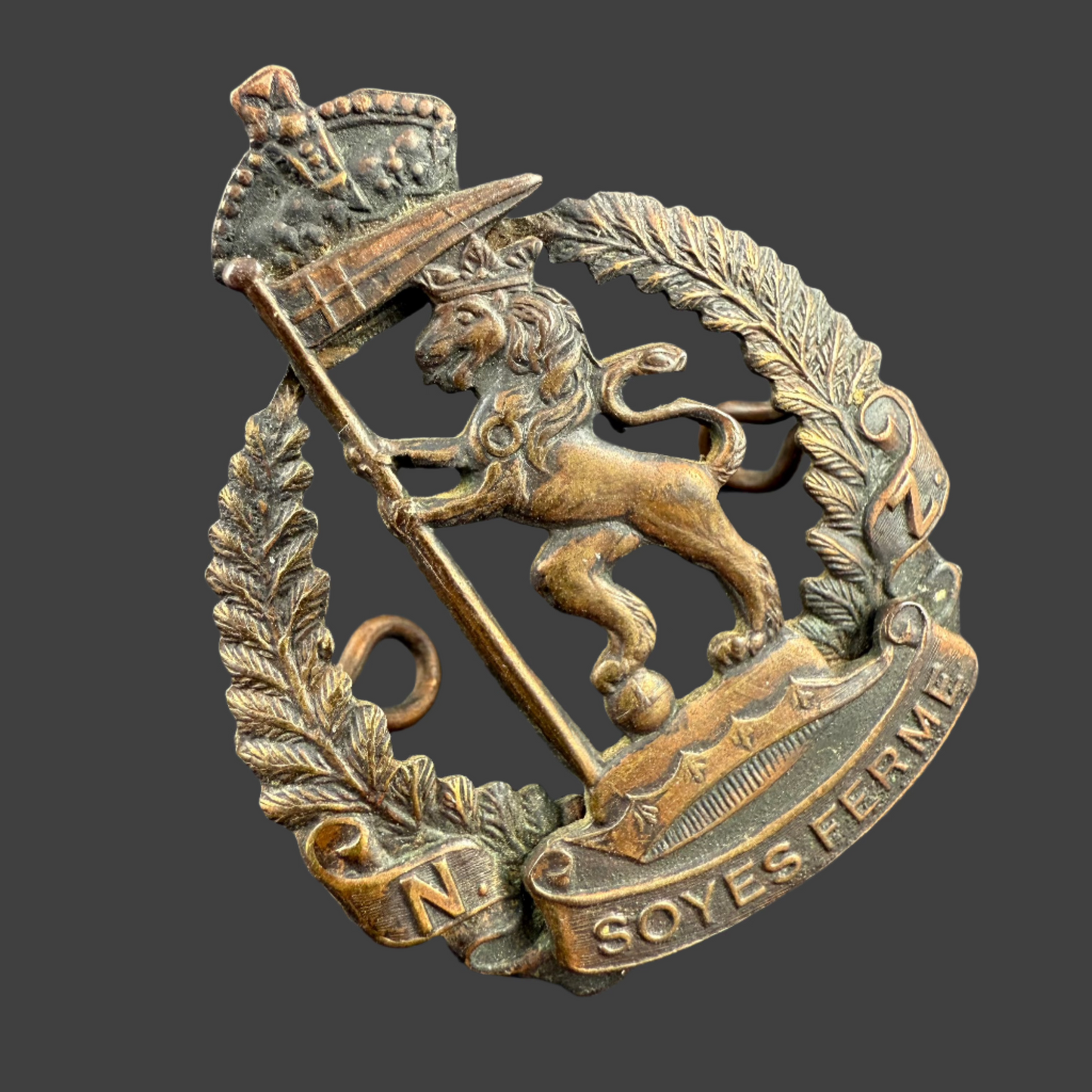 WWI - New Zealand Rifle Brigade Replacements - Cap Badge