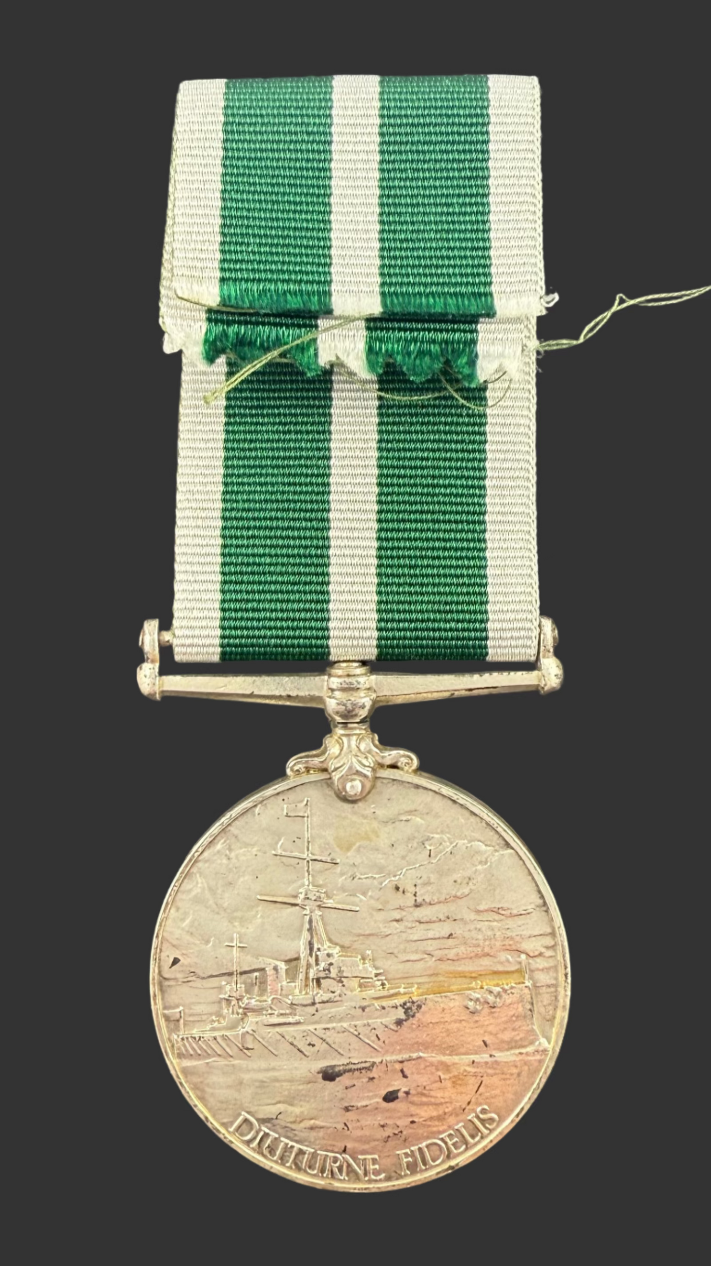 British - Pre-WWI - Royal Naval Reserve Long Service and Good Conduct Medal - Wilson