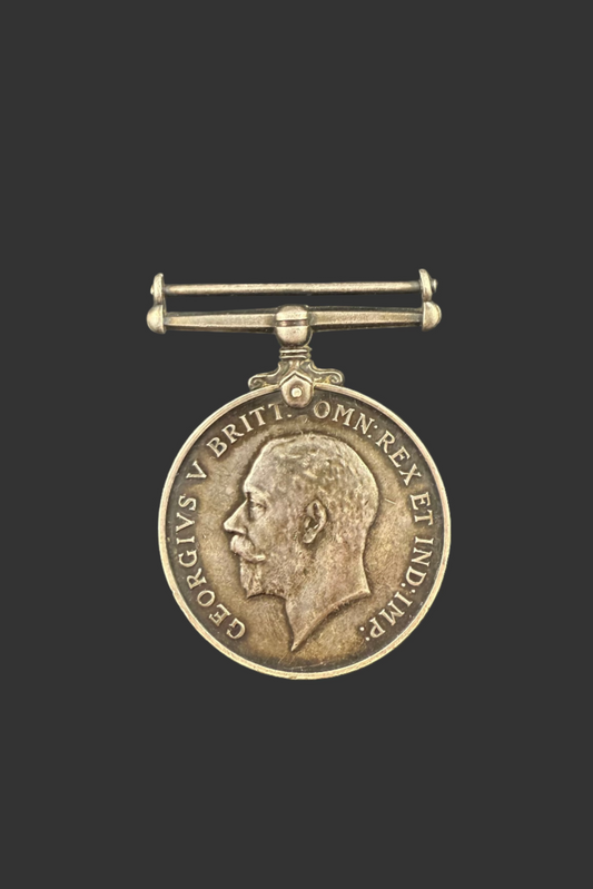 WWI British War Medal - American Nurse - Harvard Medical Unit - Pratt