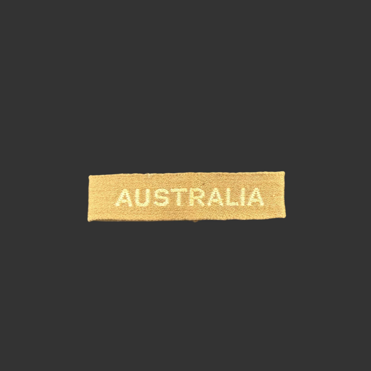 Australia - WWII - Cloth Australia Shoulder Tab / Flash