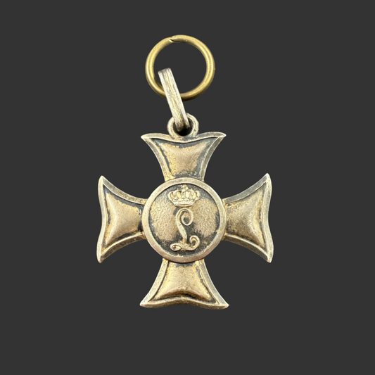 WWI Germany - Hessen-Darmstadt - 25 Year Military Service Medal - Silver