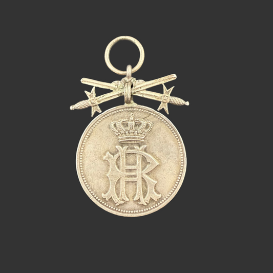 WWI Germany - Reuss - Silver Merit Medal With Swords (1909-18)