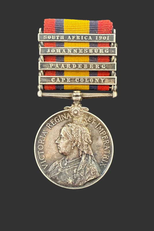 Queen's South Africa Medal - Norfolk Regiment - Drummer - Palmer