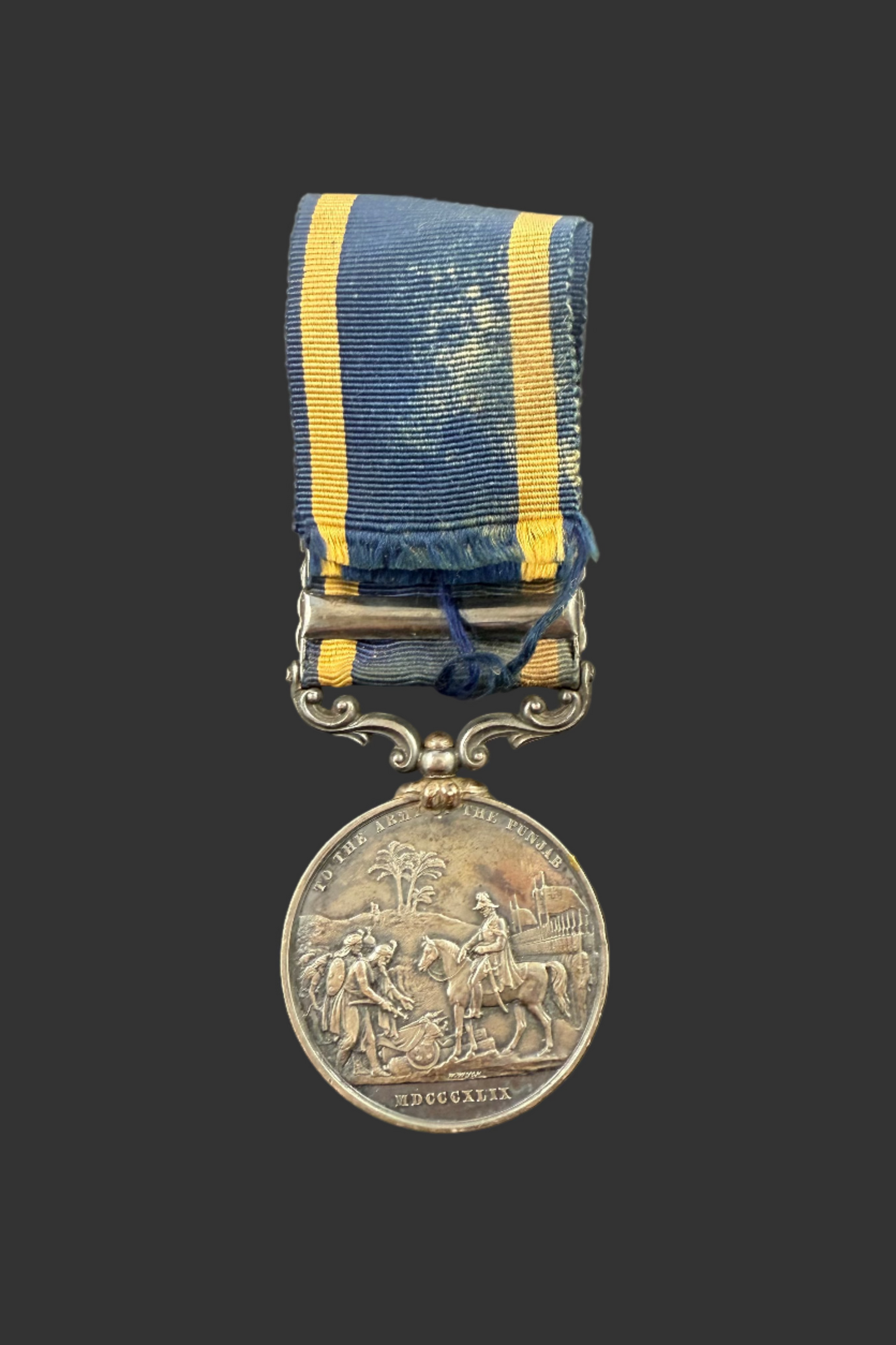 Victorian - Punjab Medal - 29th (Worcestershire) Regiment of Foot - Died - Allison