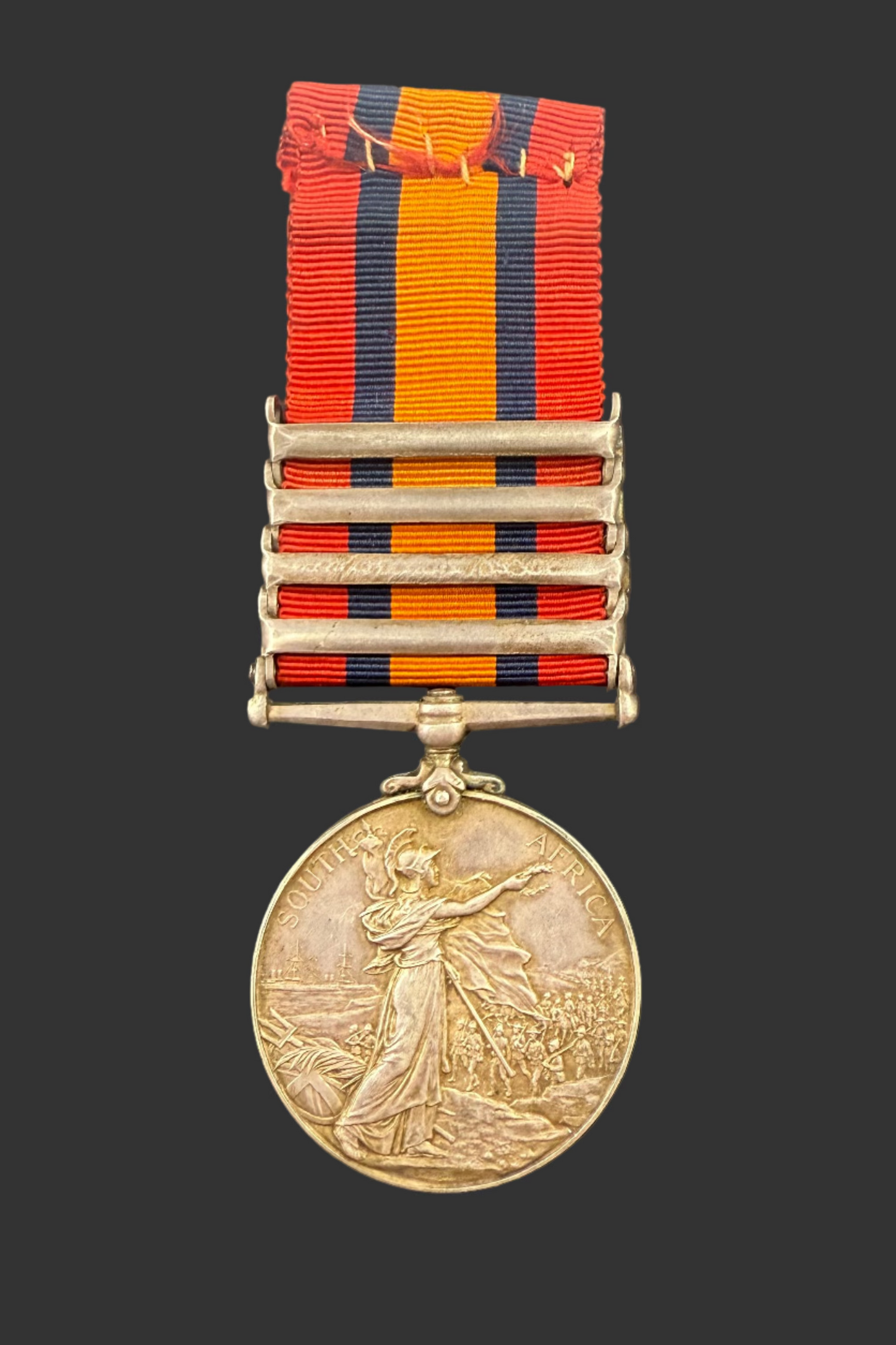 Queen's South Africa Medal - Liverpool Regiment Mounted Infantry - Drummer - Cole