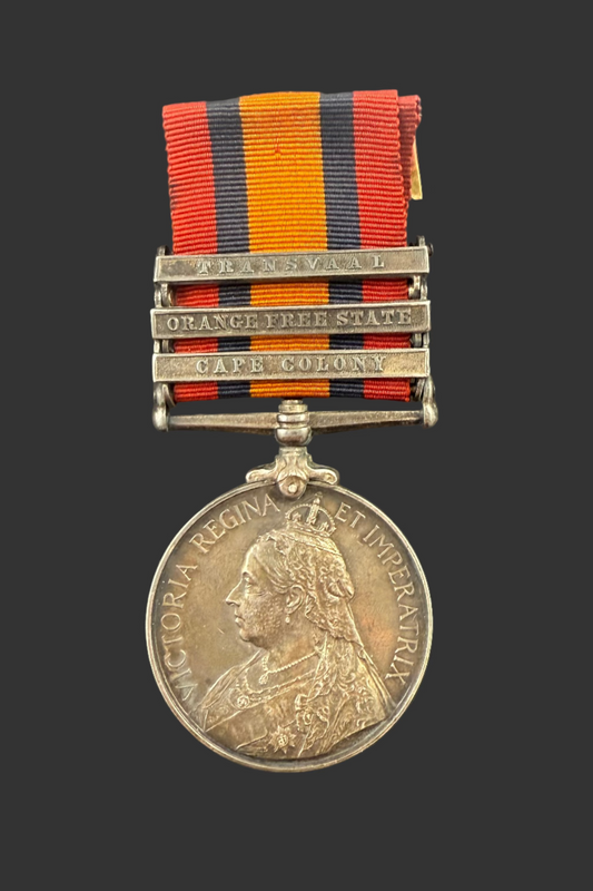 Queen's South Africa Medal - 12th Company Imperial Yeomanry - Walker