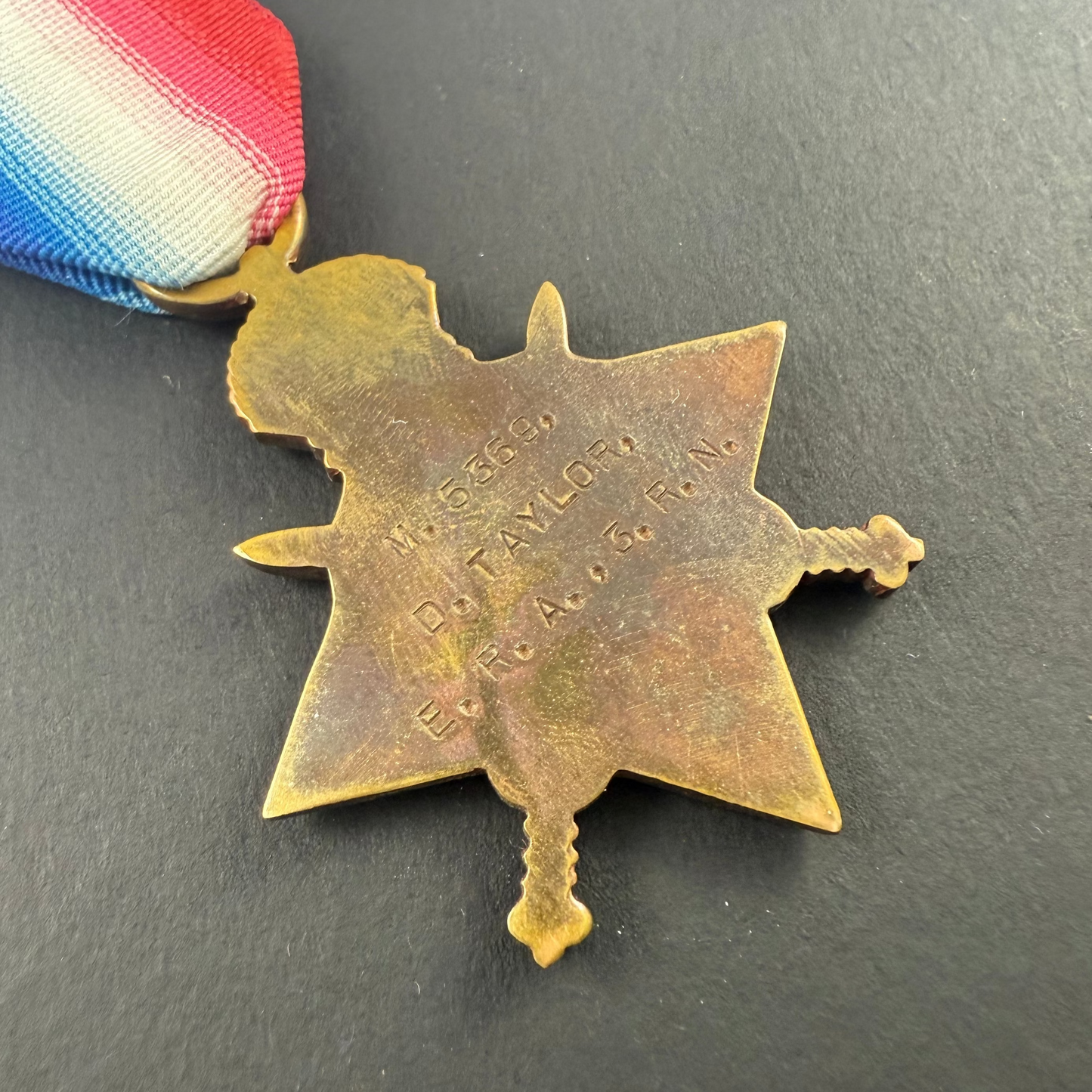 WWI - 1914-15 Medal Trio to Royal Navy - Submariner - HMS J5 - Taylor