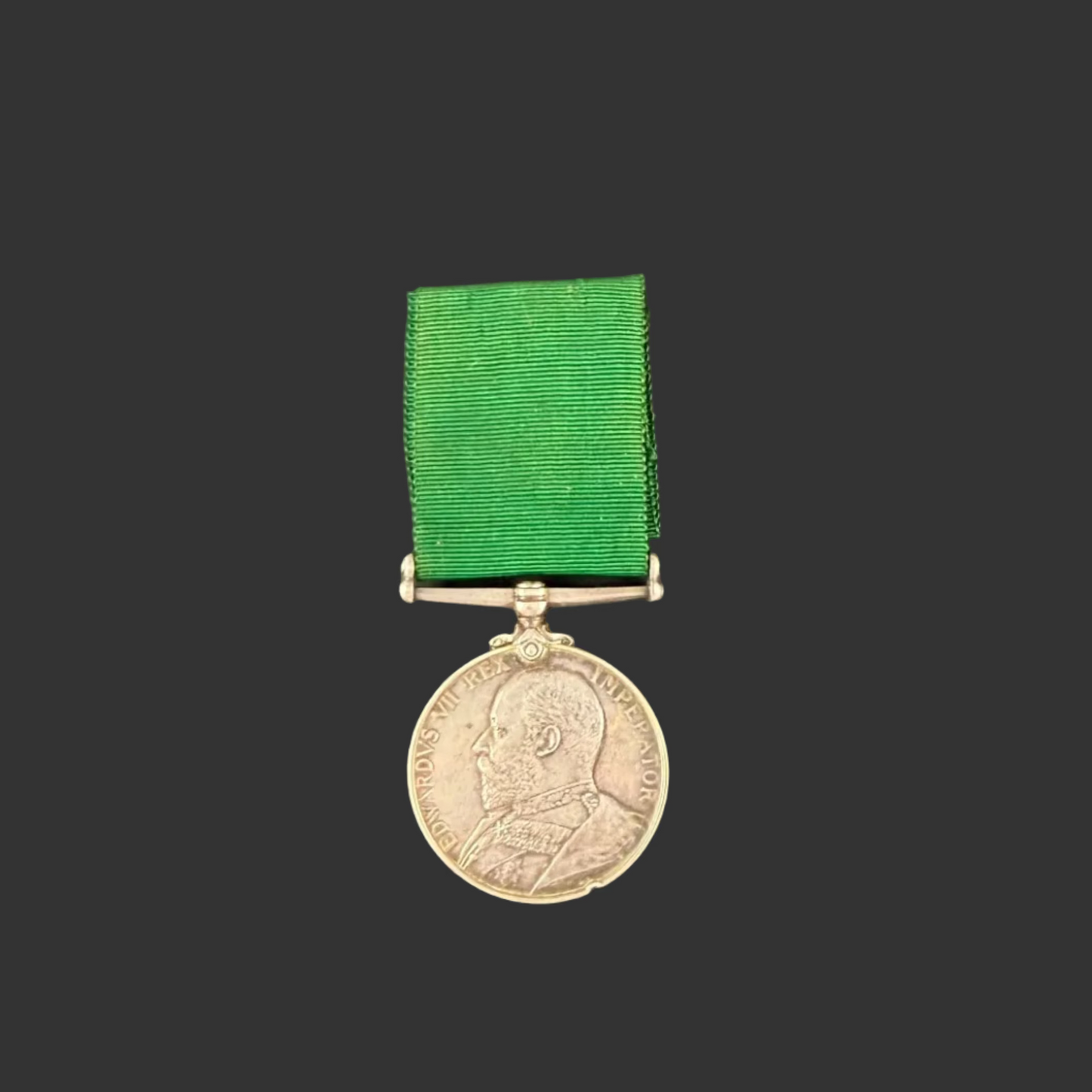 British - Pre-WWI - Edward VII - Volunteer Long Service Medal - Northumberland Fusiliers