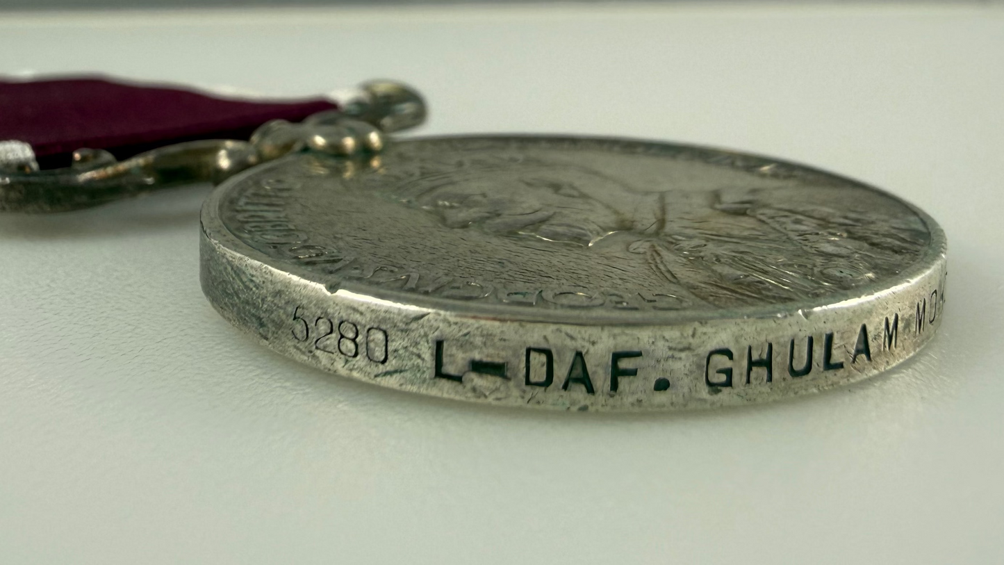 British - WWI Period - India Long Service and Good Conduct Medal - Scinde Horse