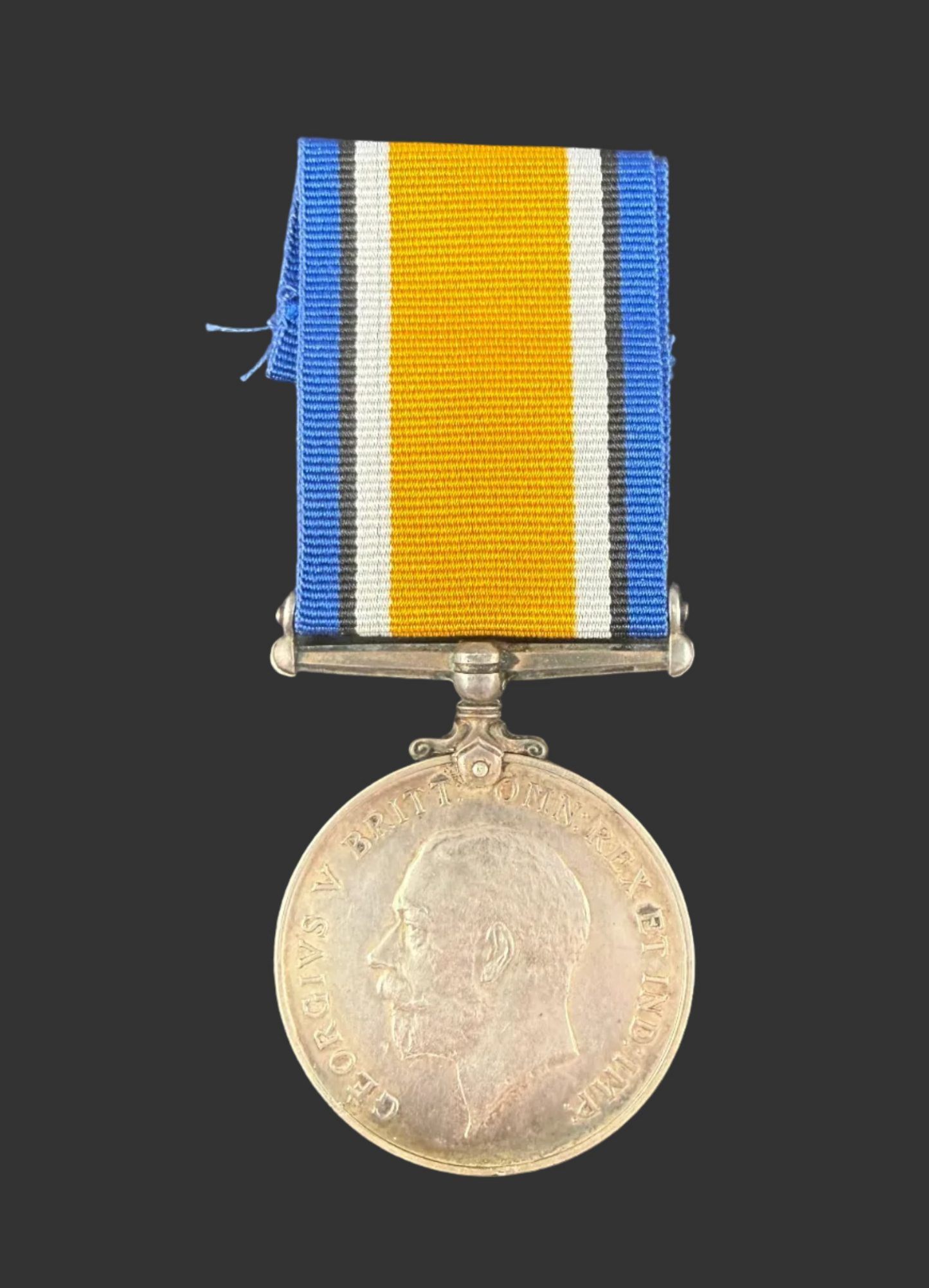 British - WWI - British War Medal to 1st Battalion Durham Light Infantry - India / Persia Service - Seddon