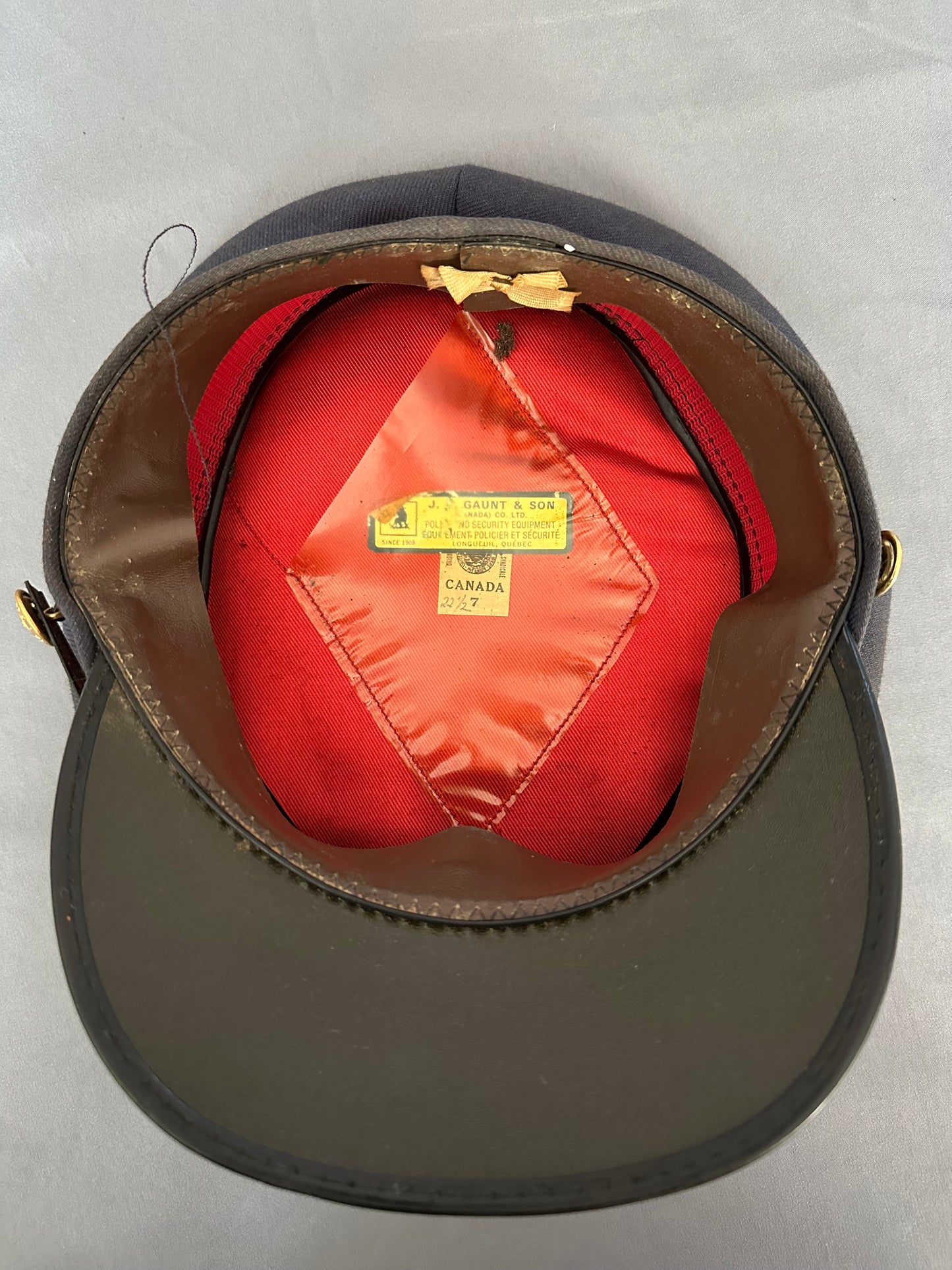 Grand Falls New Brunswick Police 1960s Cap