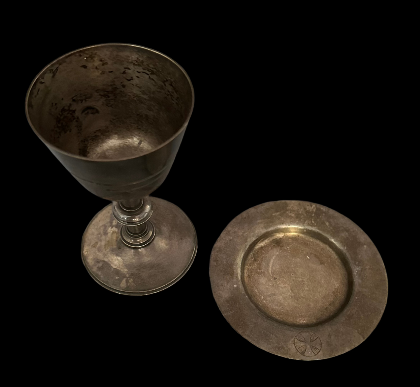 Second World War Field Communion Chalice and Paten