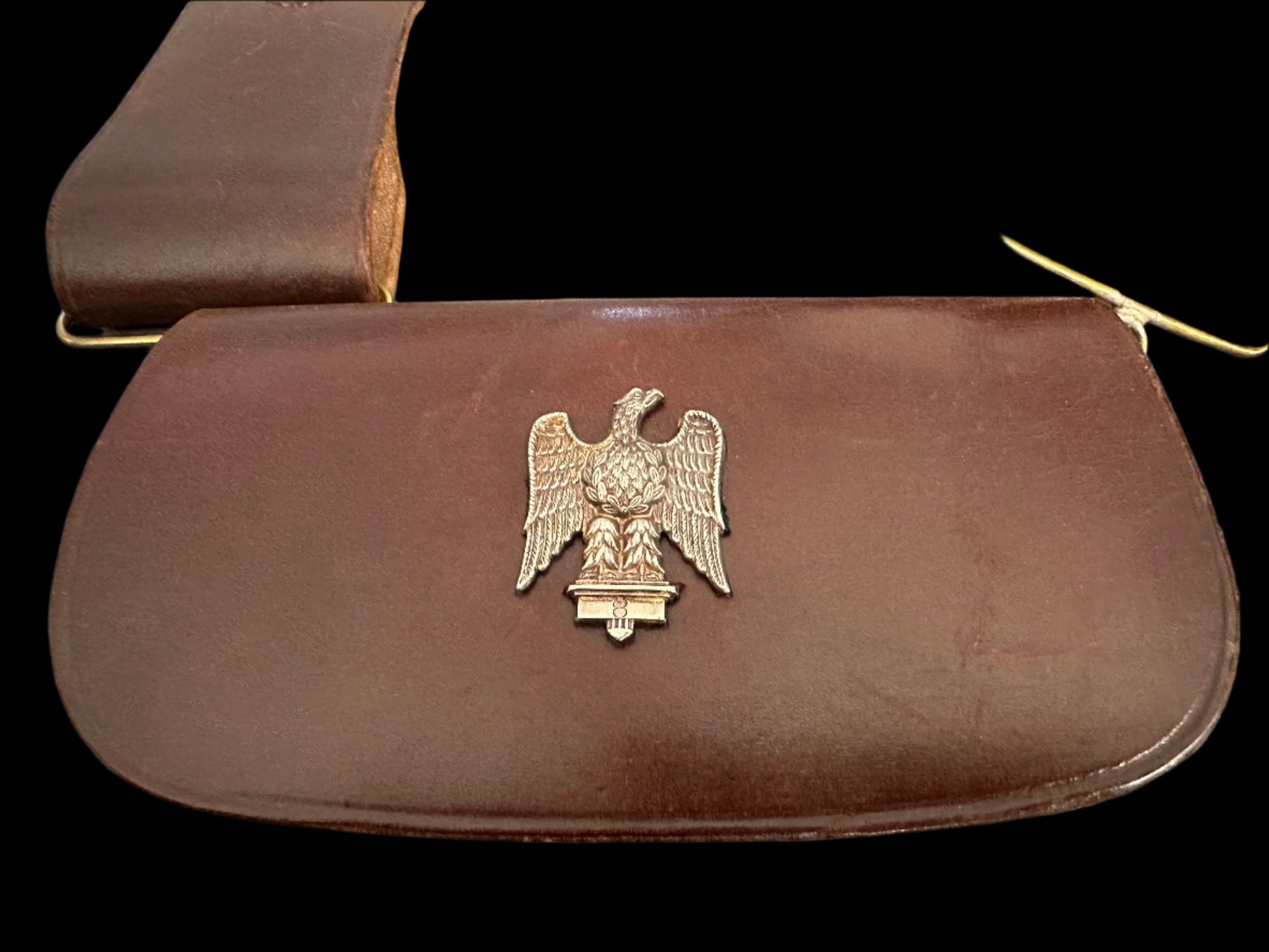 Royal Irish Rangers Officer's Cross Belt and Pouch