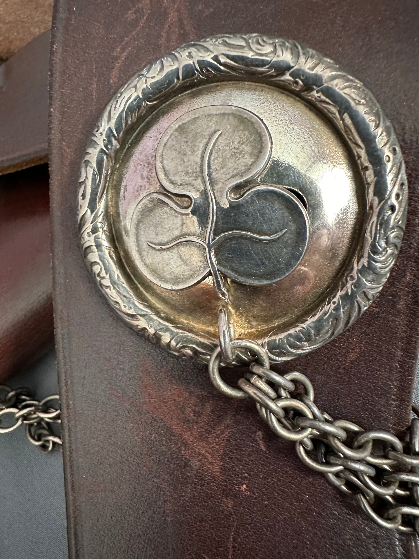 Royal Irish Rangers Officer's Cross Belt and Pouch