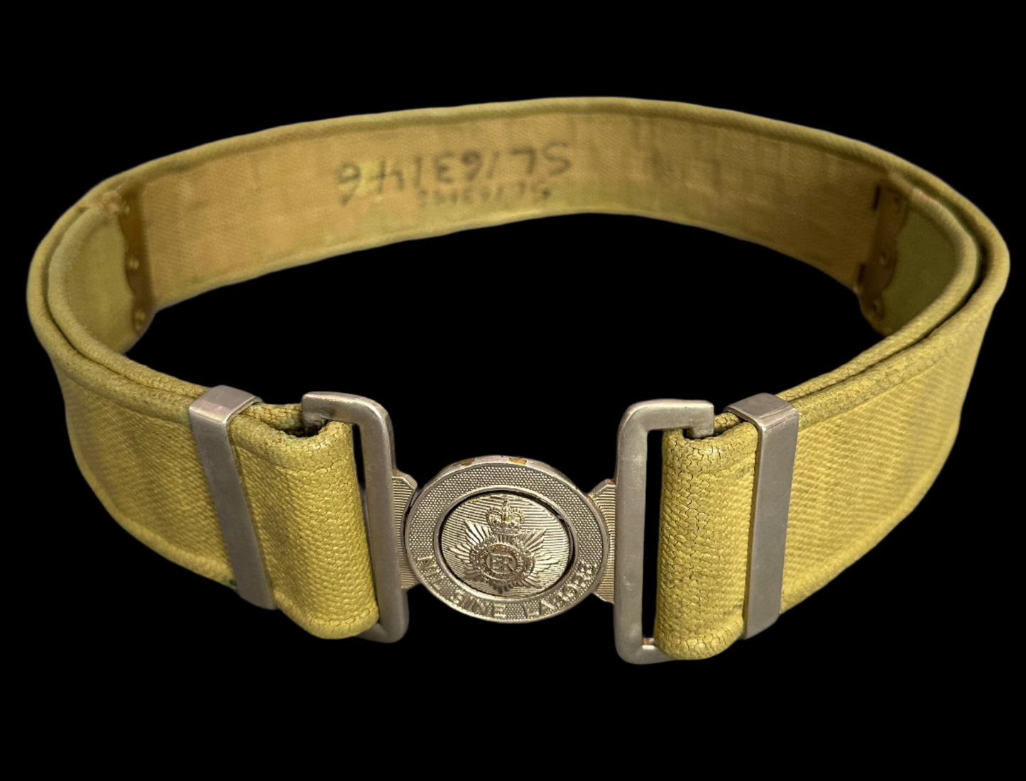 Post-WWII Royal Canadian Army Service Corps Belt and Buckle