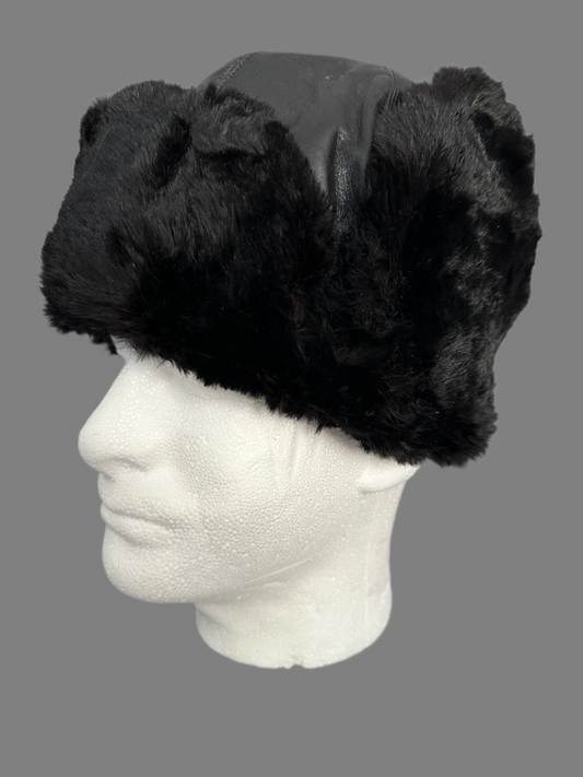 Vintage Canadian Police Fur WInter Hat