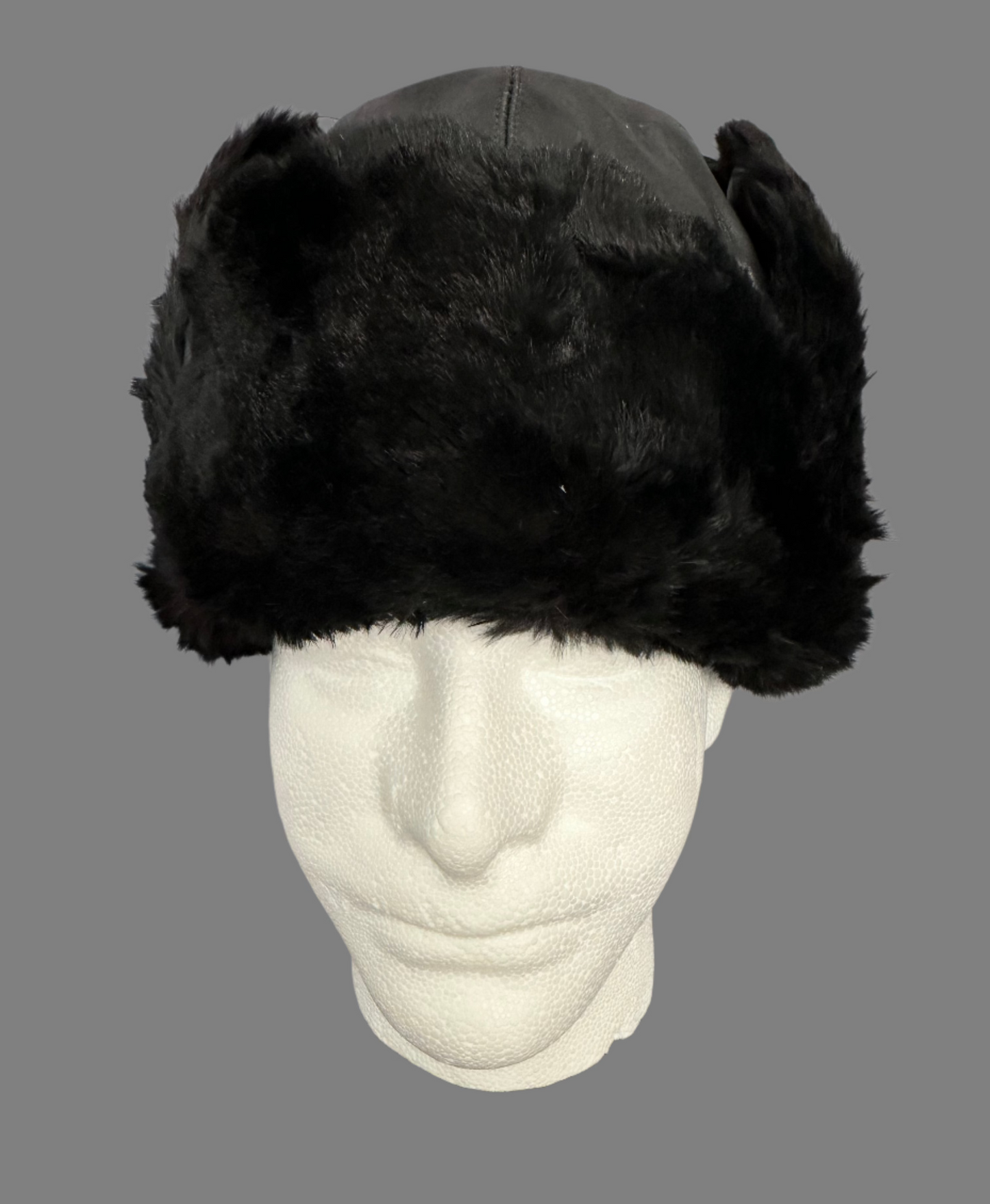 Vintage Canadian Police Fur WInter Hat