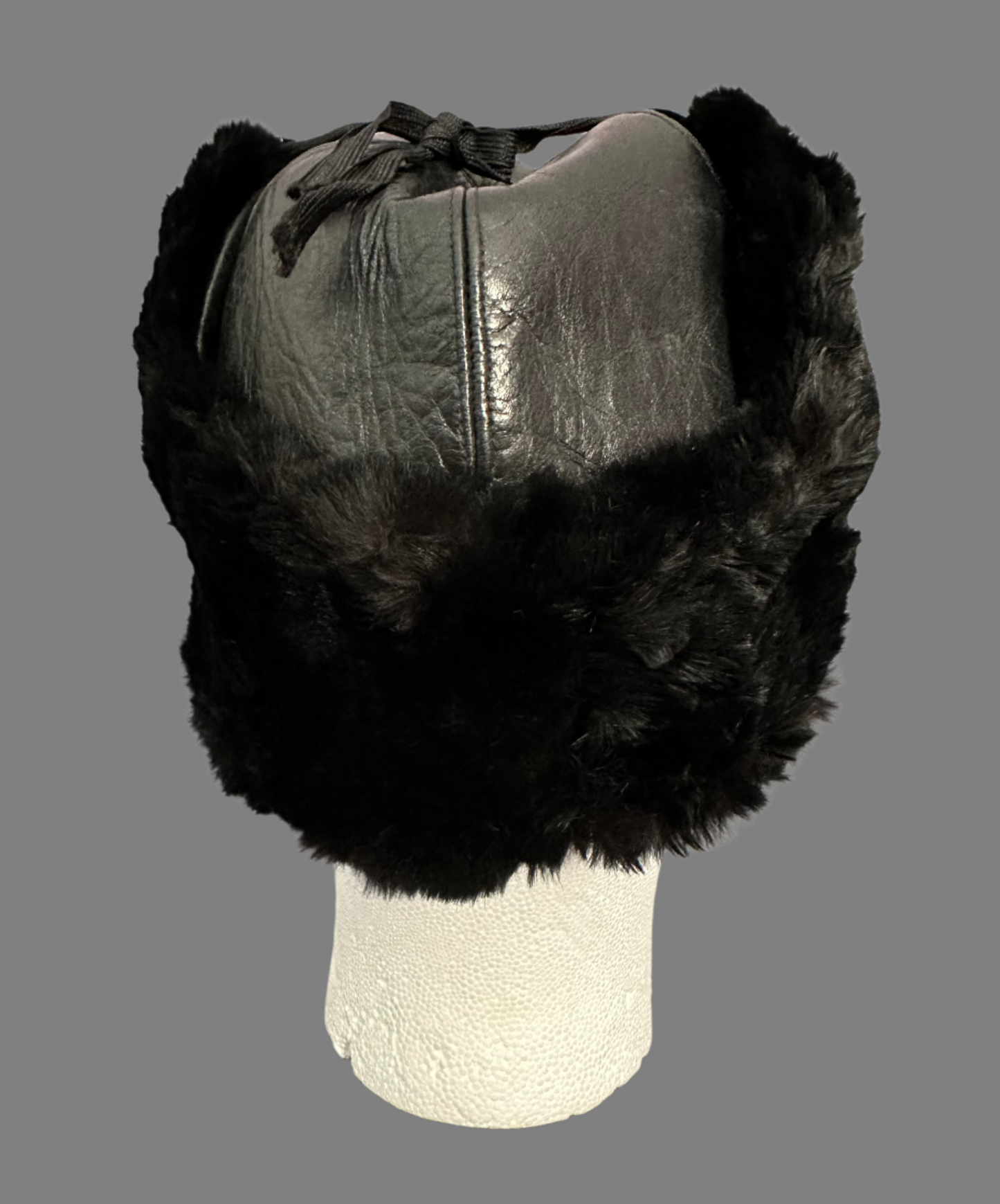 Vintage Canadian Police Fur WInter Hat