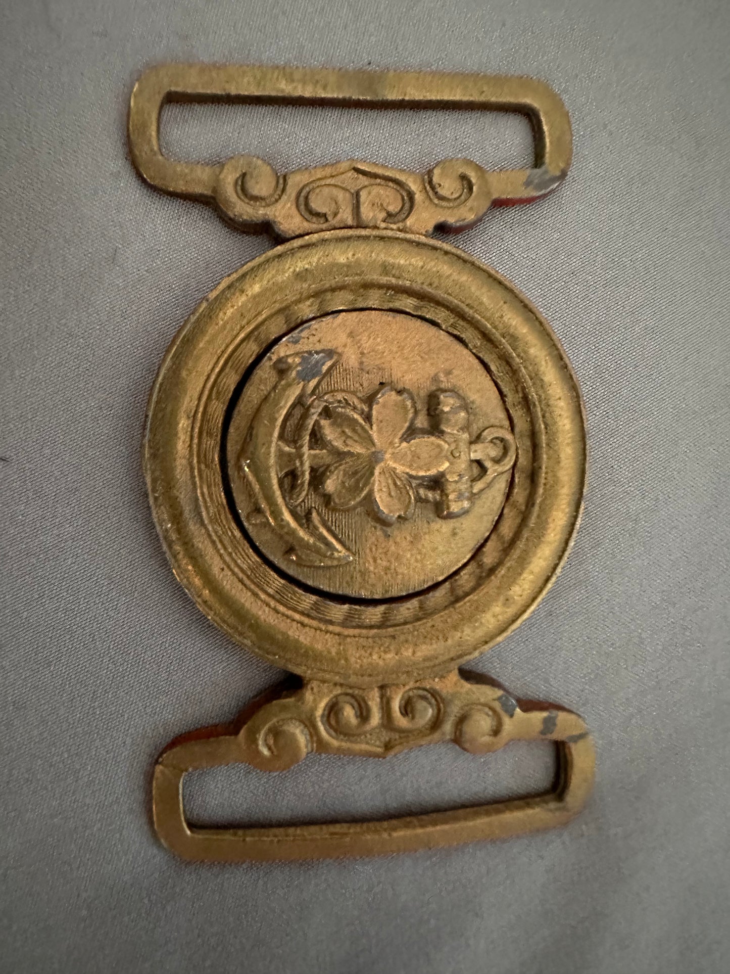 Japan - Imperial Japanese Navy Officer's Belt Buckle