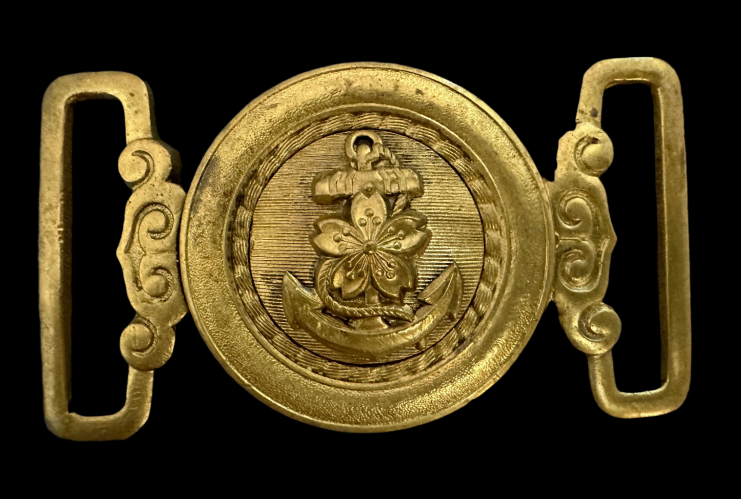 Japan - Imperial Japanese Navy Officer's Belt Buckle