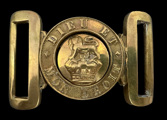 Victorian British / Canadian Buckle for Slade-Wallace Belt